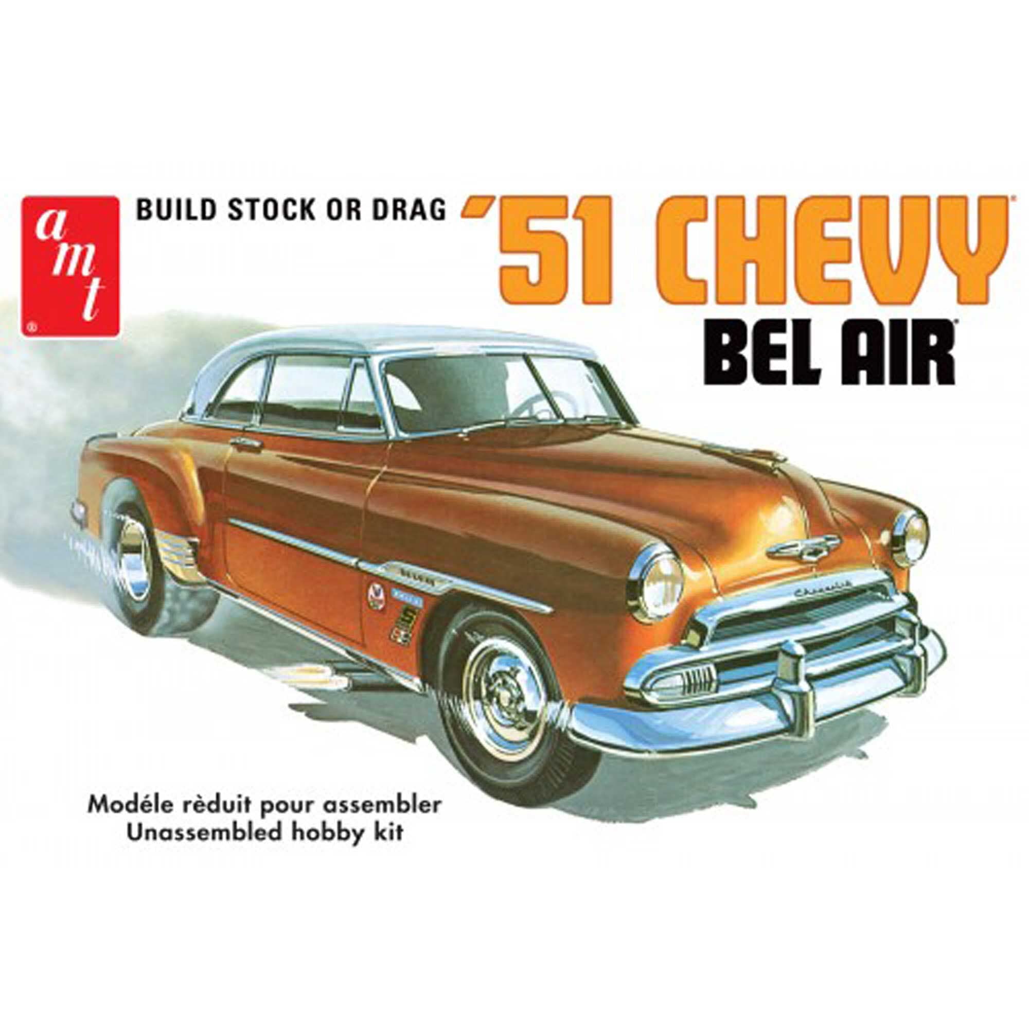 AMT 862 1/25 1951 Chevy Bel Air Model Kit