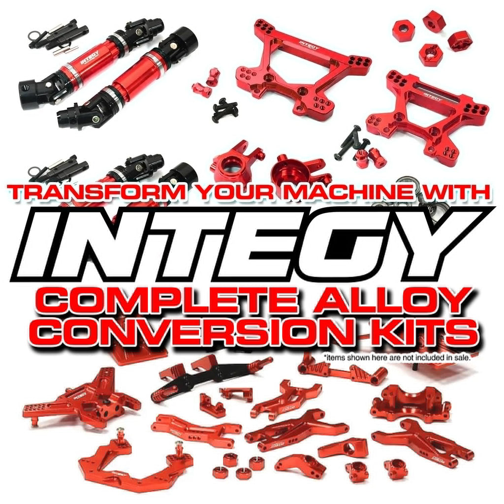 Integy C28594BLACK T3 Snow/Sandmobile Rr Convert-SCX-10 Rock Crawler