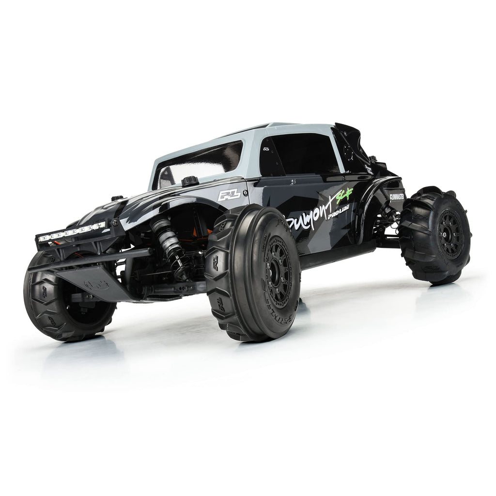 Pro-Line 1021210 1/10 Dumont Fr Paddle/Rib 2.2"/3.0" SC 12mm Black Raid (2)