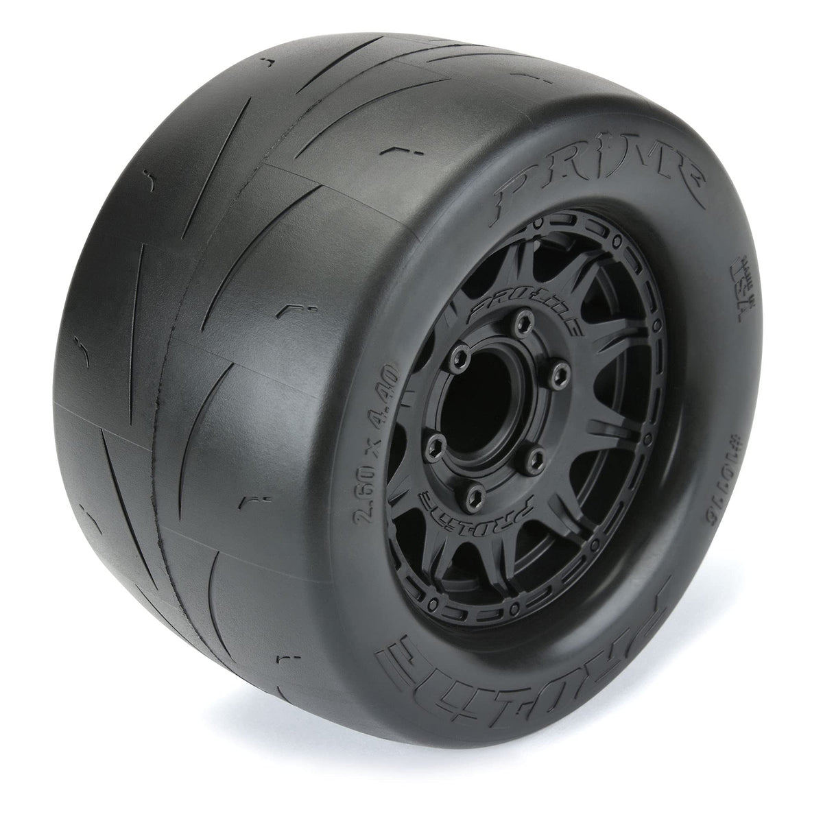 Pro-Line 1011610 Prime 2.8 MTD Raid Black 6x30 F/R