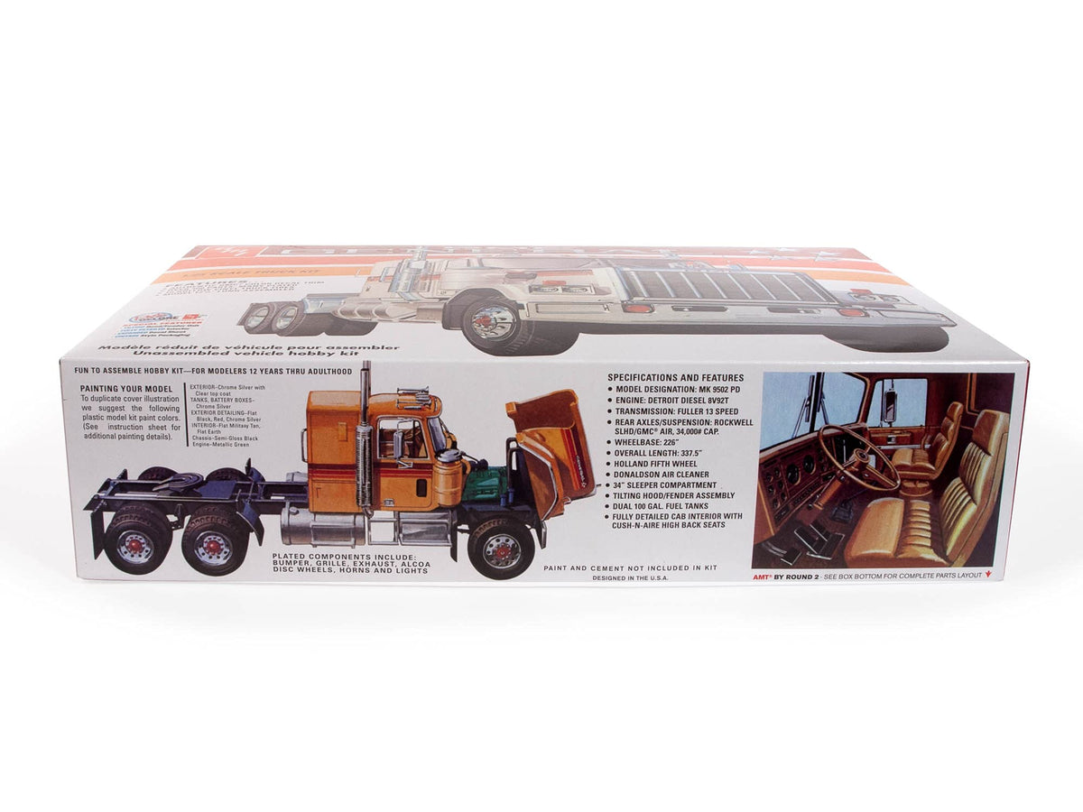 AMT 1272 1976 GMC General Semi Tractor 1/25 Model Kit