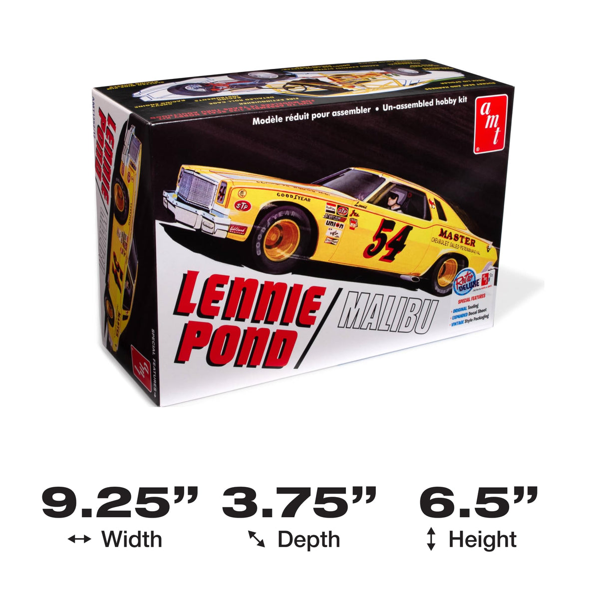 AMT 1352 Lennie Pond Chevy Malibu Stock Model Kit