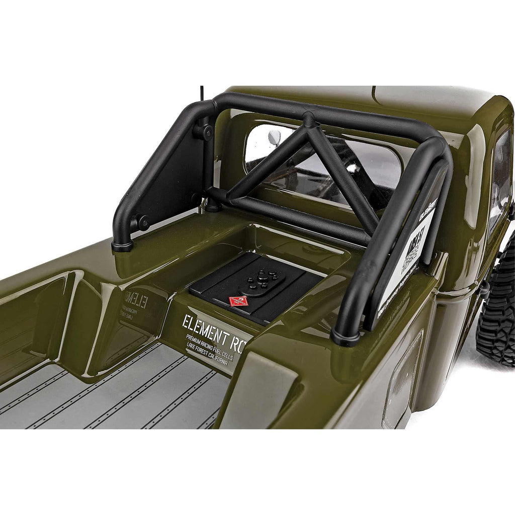 Associated 40117C Enduro Ecto Trail Truck, green RTR LiPo Combo