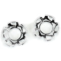 Duratrax DTX2825 Clip-Lock Wheel Face (Mirror Chrome) for Ripper 3.8"" Wheel (2)