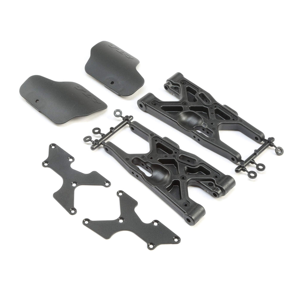 Team Losi Racing TLR244038 Rear Arms, Inserts, Guards (2): 8X