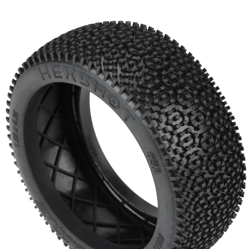 Pro-Line 9073204 1/8 Hex Shot S4 F/R OffRoad 1:8 Buggy Tires (2)