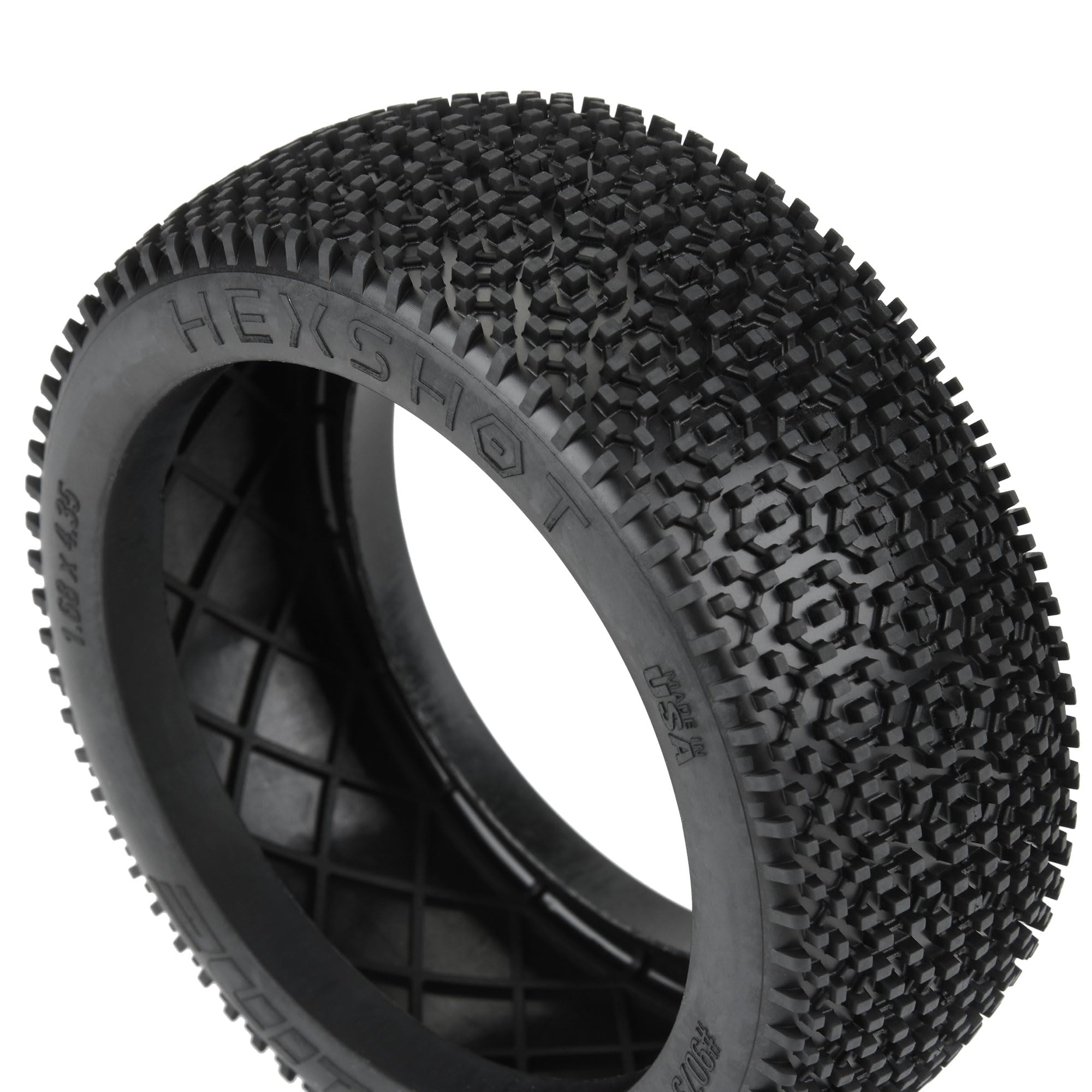 Pro-Line 9073204 1/8 Hex Shot S4 F/R OffRoad 1:8 Buggy Tires (2)