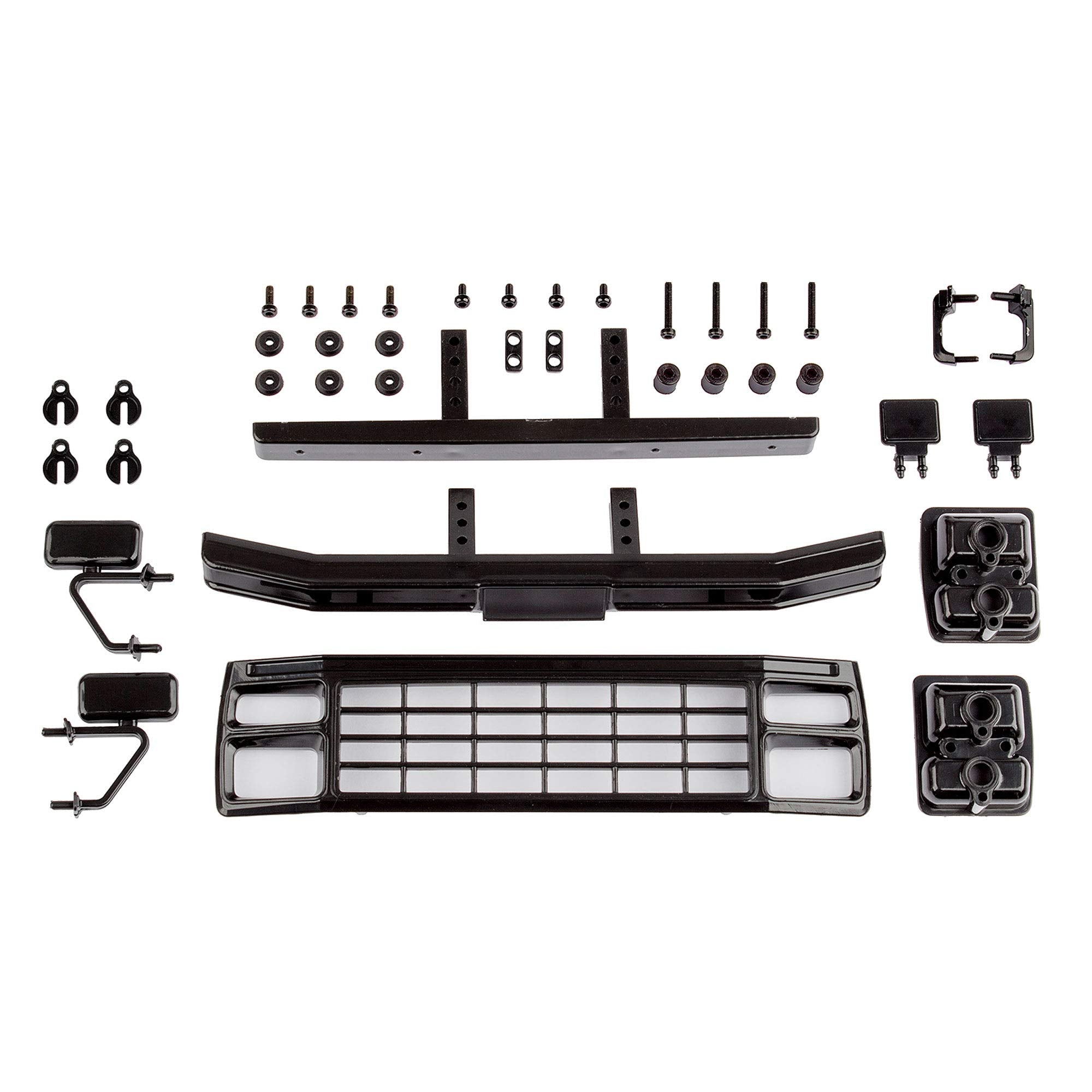 Team Associated 41080 CR12 Ford F150 Grill & Accessories Set, black