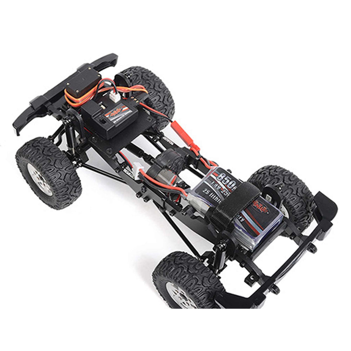 RC4WD ZRTR0048 1/18 Gelande II RTR w/ Black Rock Body Set,Orange