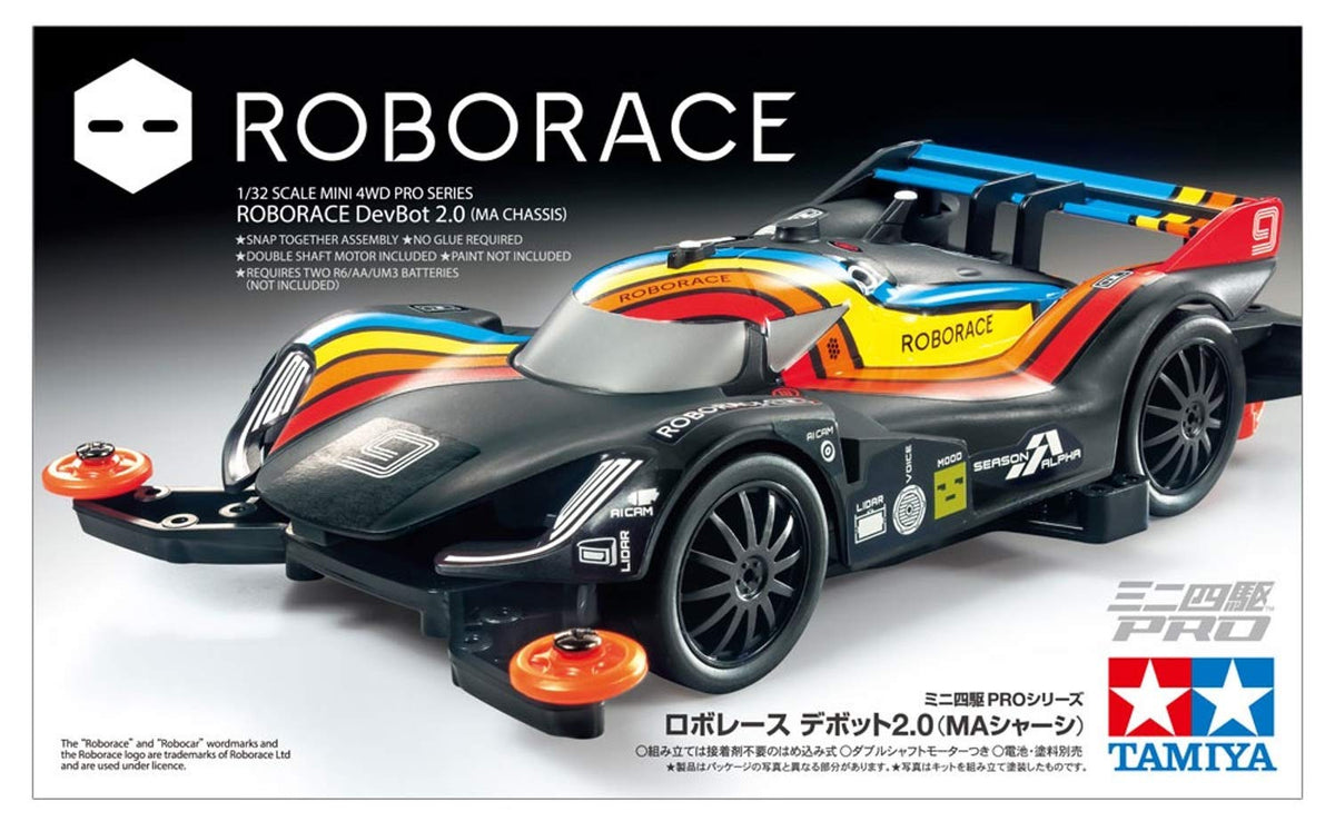 Tamiya 18656 1/32 Mini 4WD Roborace DebBot 2.0 MA Chassis