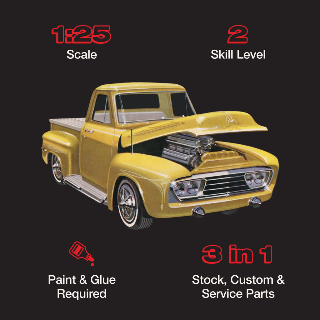 AMT 882 1/25 1953 Ford Pickup Model Kit