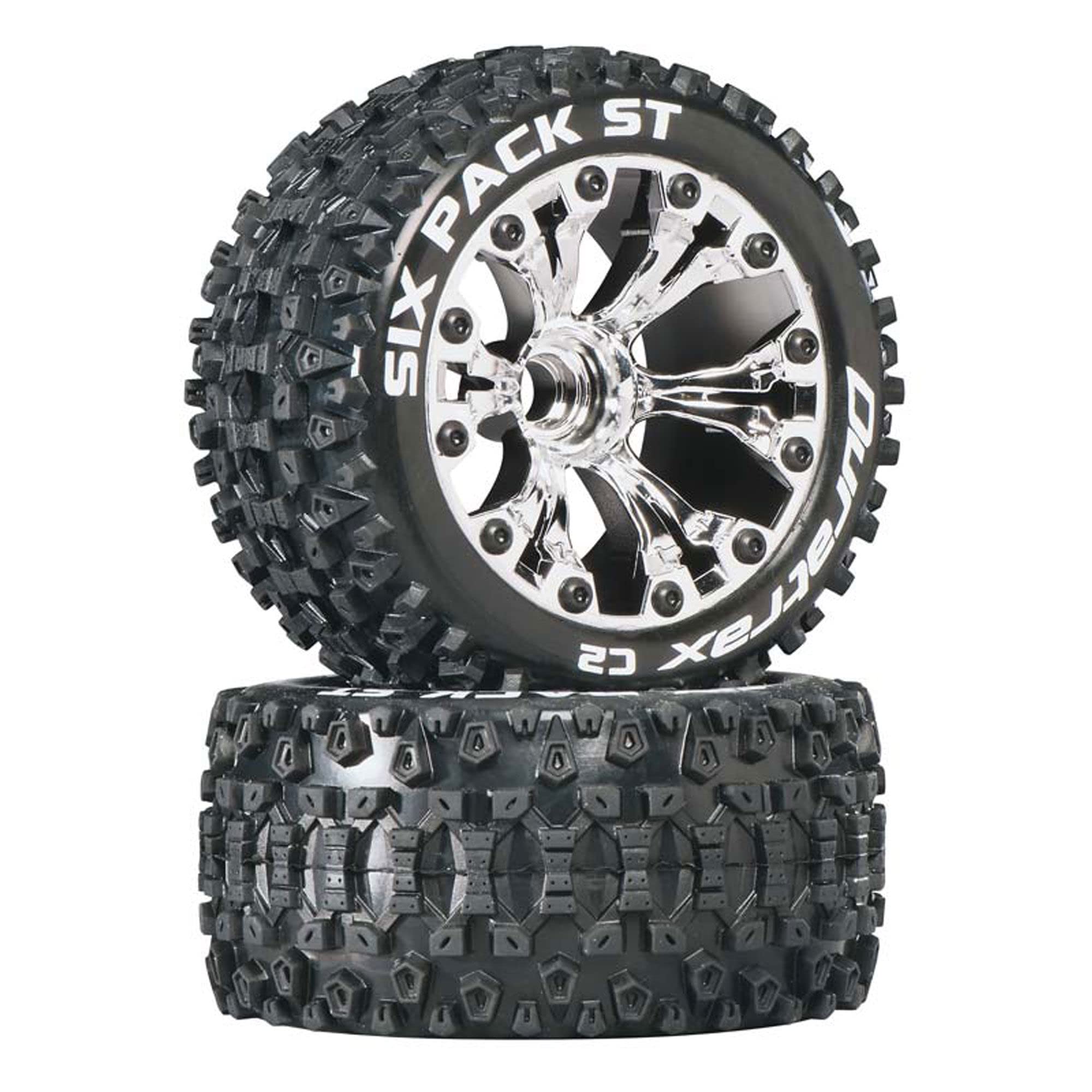 DuraTrax DTXC3559 Sixpack ST 2.8 Truck 2WD Mntd Fr C2 Chr (2)