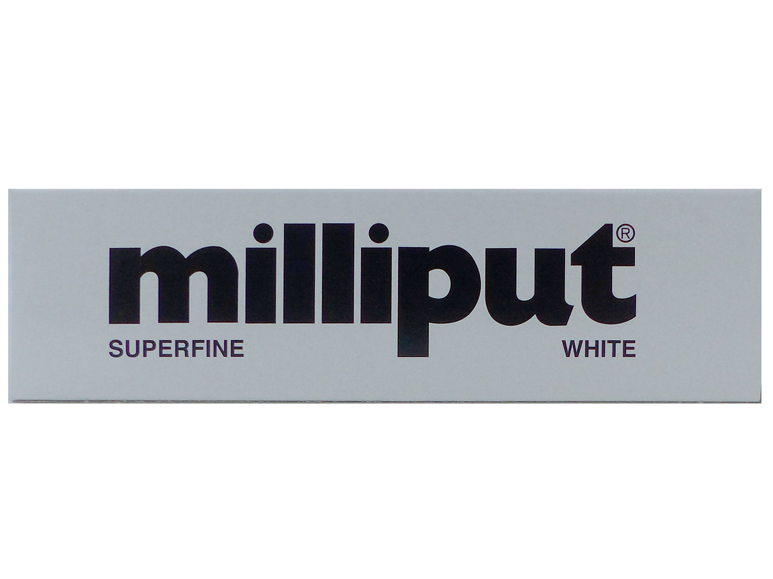 Milliput 3  Superfine White 2-Part Self Hardening Putty