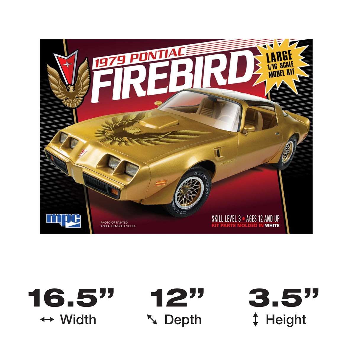 MPC 862 1/16 1979 Pontiac Firebird Model Kit