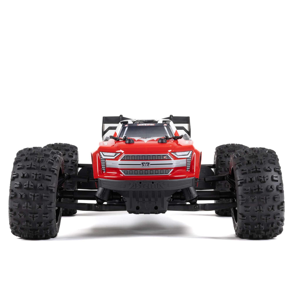 Arrma ARA4408V2T3 1/10 KRATON 4S 4X4 RTR Brushless Speed Truck, Red