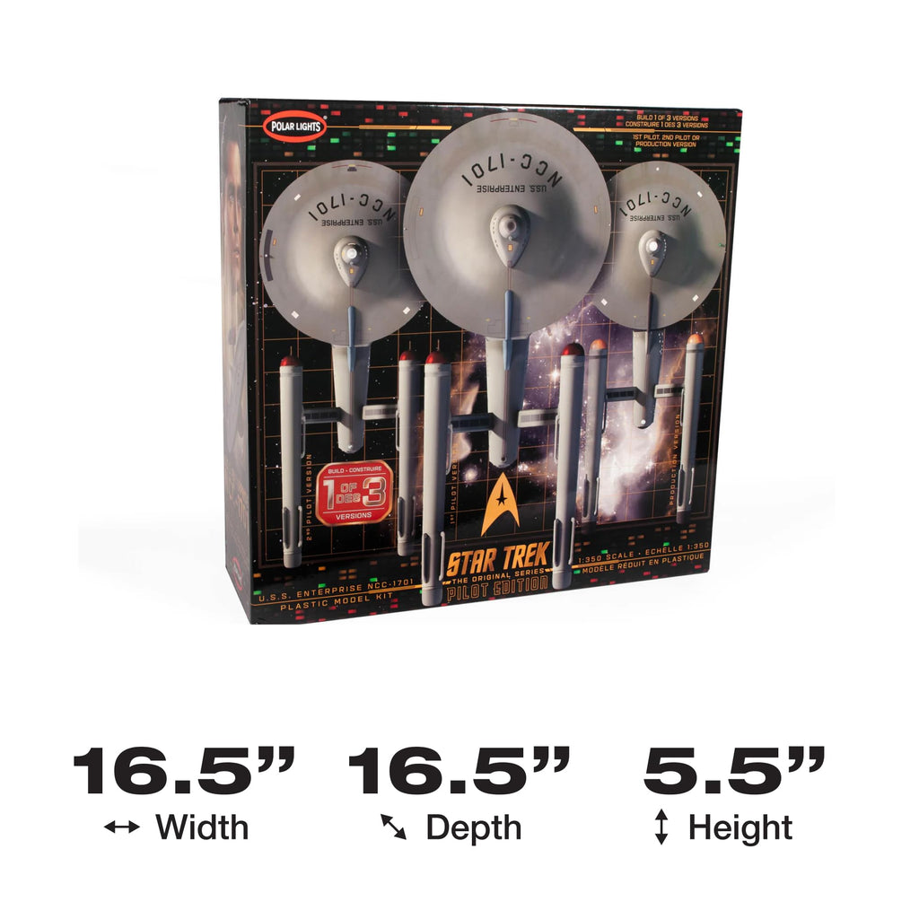 Polar Lights 993M Star Trek TOS U.S.S. Enterprise Model Kit