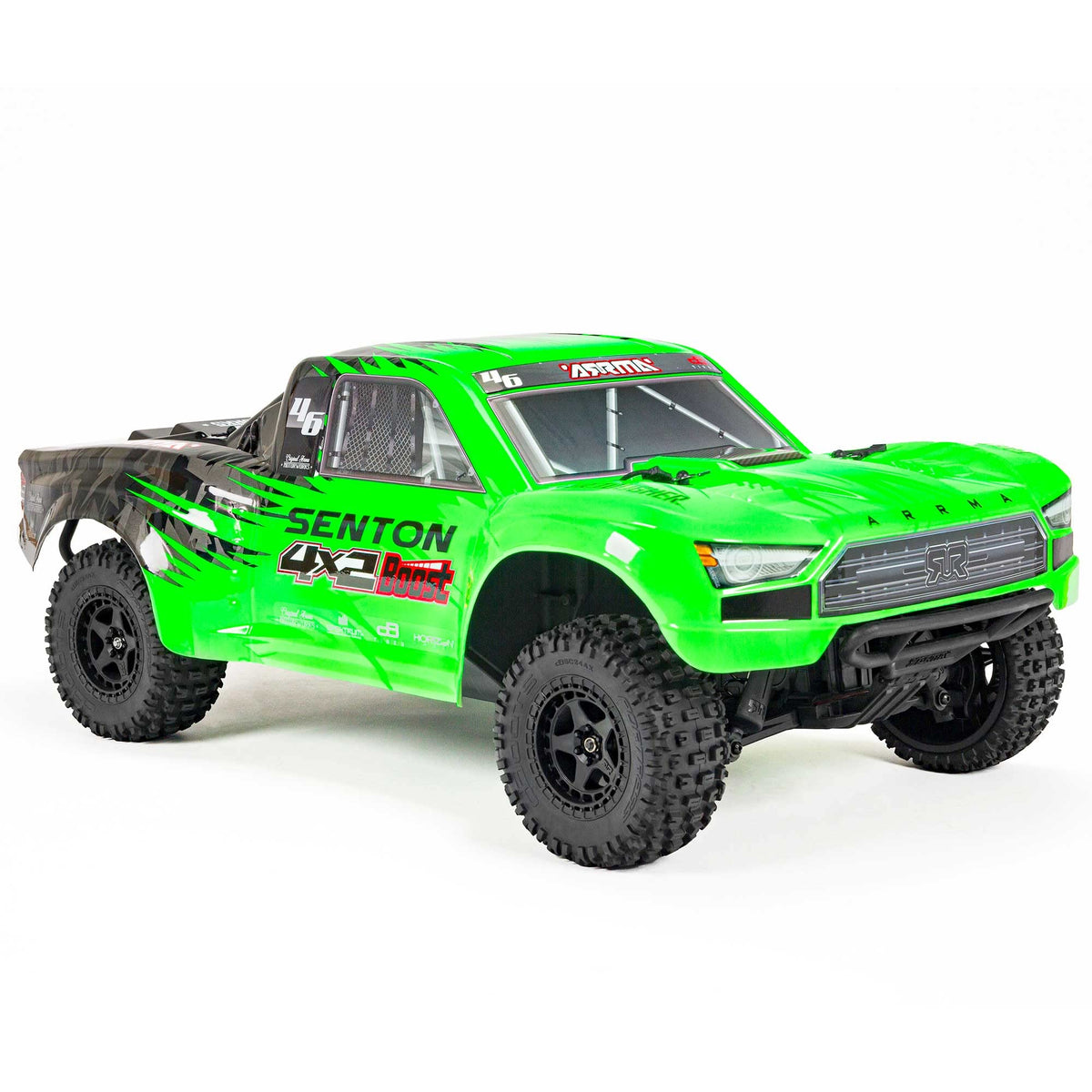 ARRMA RC Truck 1/10 SENTON 4X2 Boost MEGA 550 Brushed Short Course Truck RTR