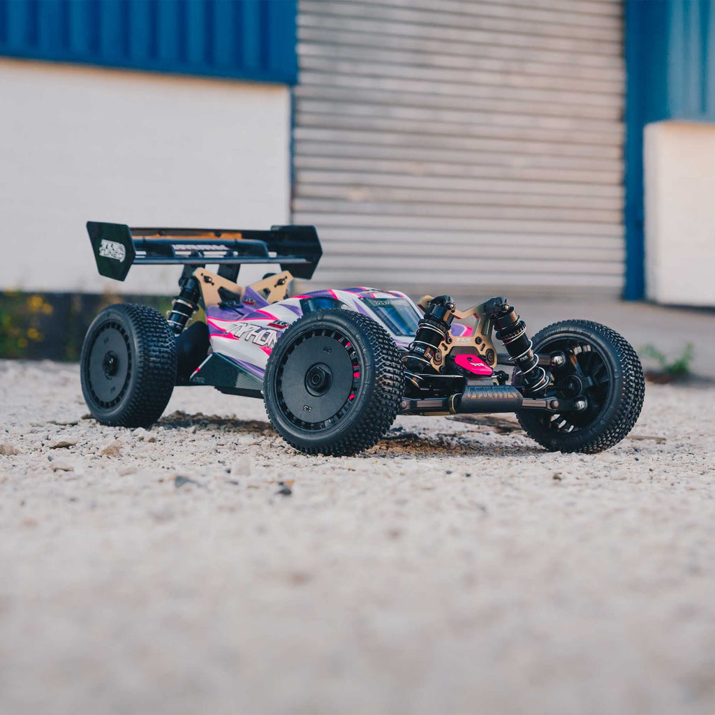 Arrma 8306 TLR Tuned Typhon 1/8 4WD Roller (Pink/Purple)