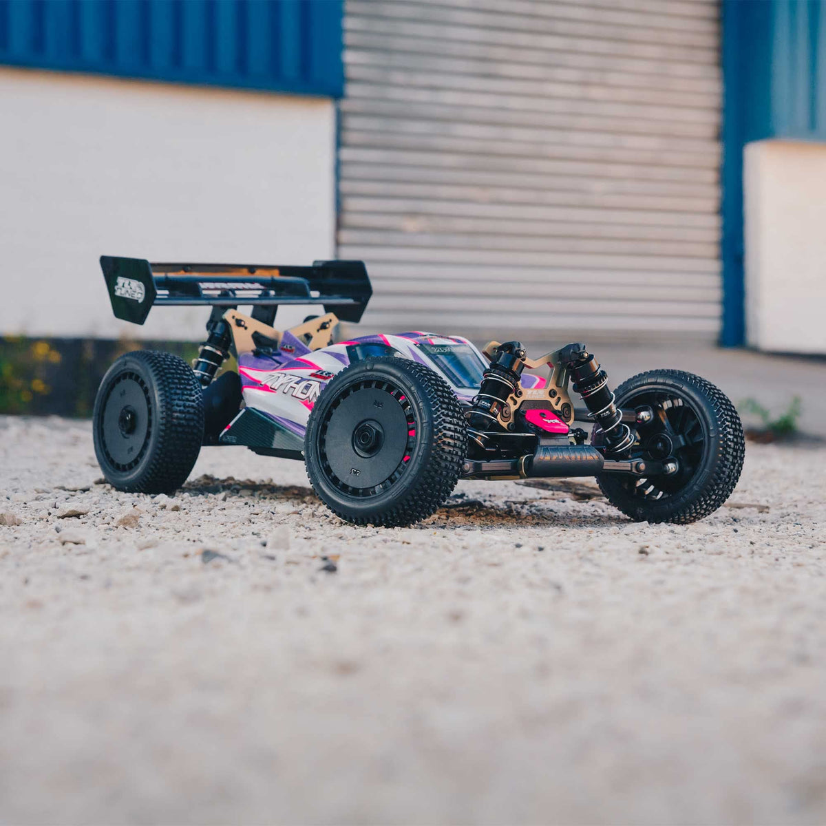 Arrma 8306 TLR Tuned Typhon 1/8 4WD Roller (Pink/Purple)