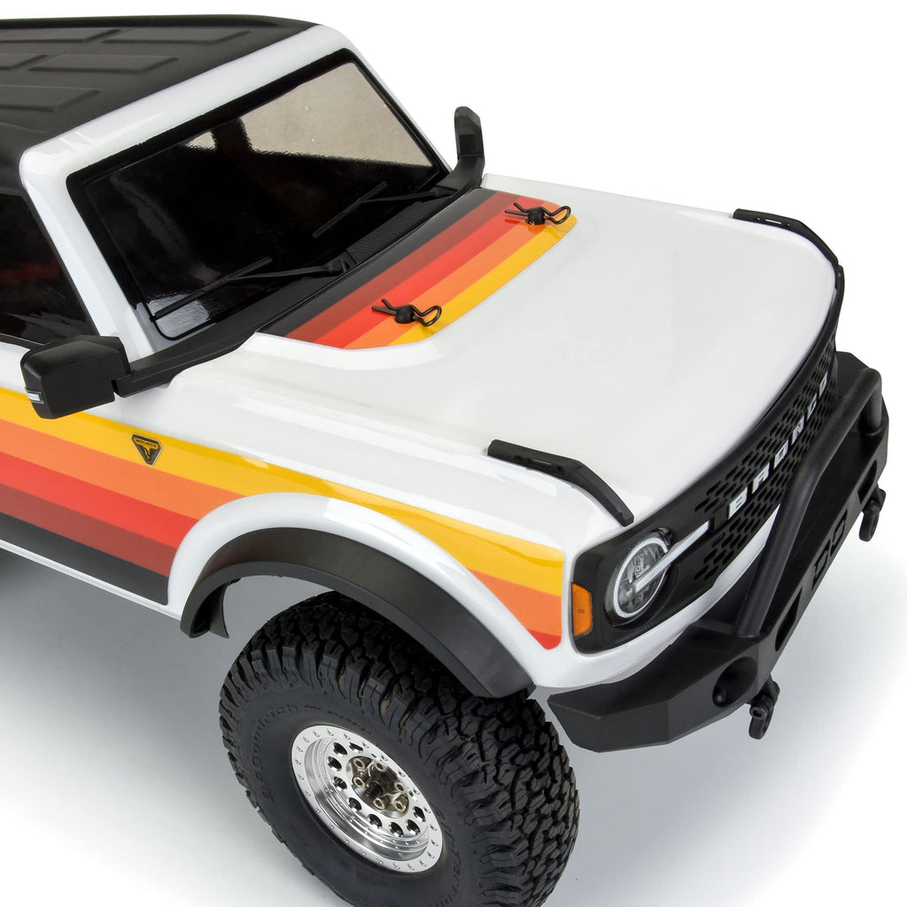 Pro-Line 357000 1/10 2021 Ford Bronco Clear Body Set 12.3": Crawlers