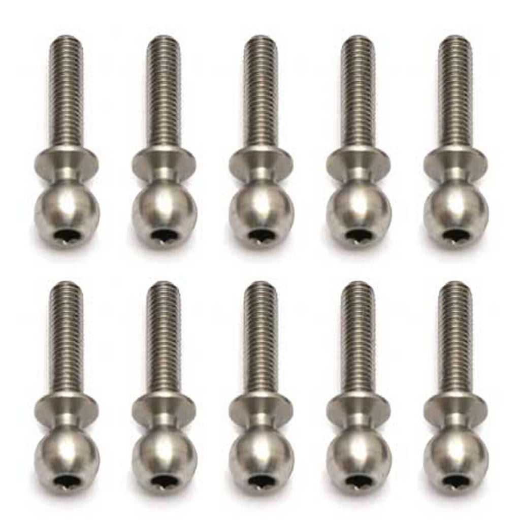 Team Associated 91050 Heavy-Duty Ballstuds/Ball-Studs (8) 12mm: SC10 4x4
