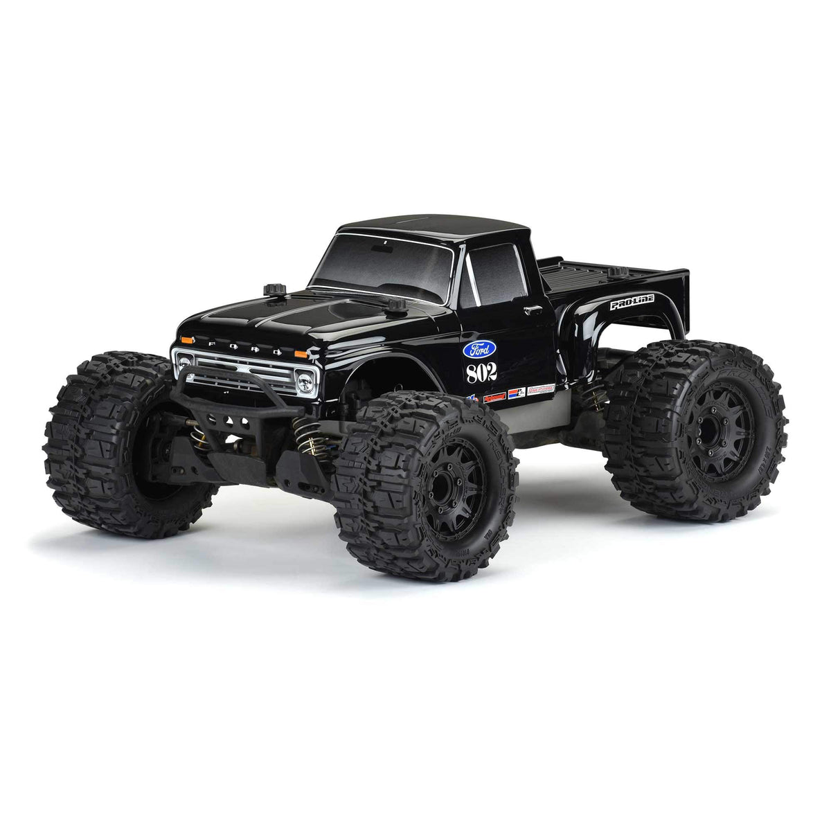 Pro-Line 341218 1966 Ford F100 (Black) Body for Stamped