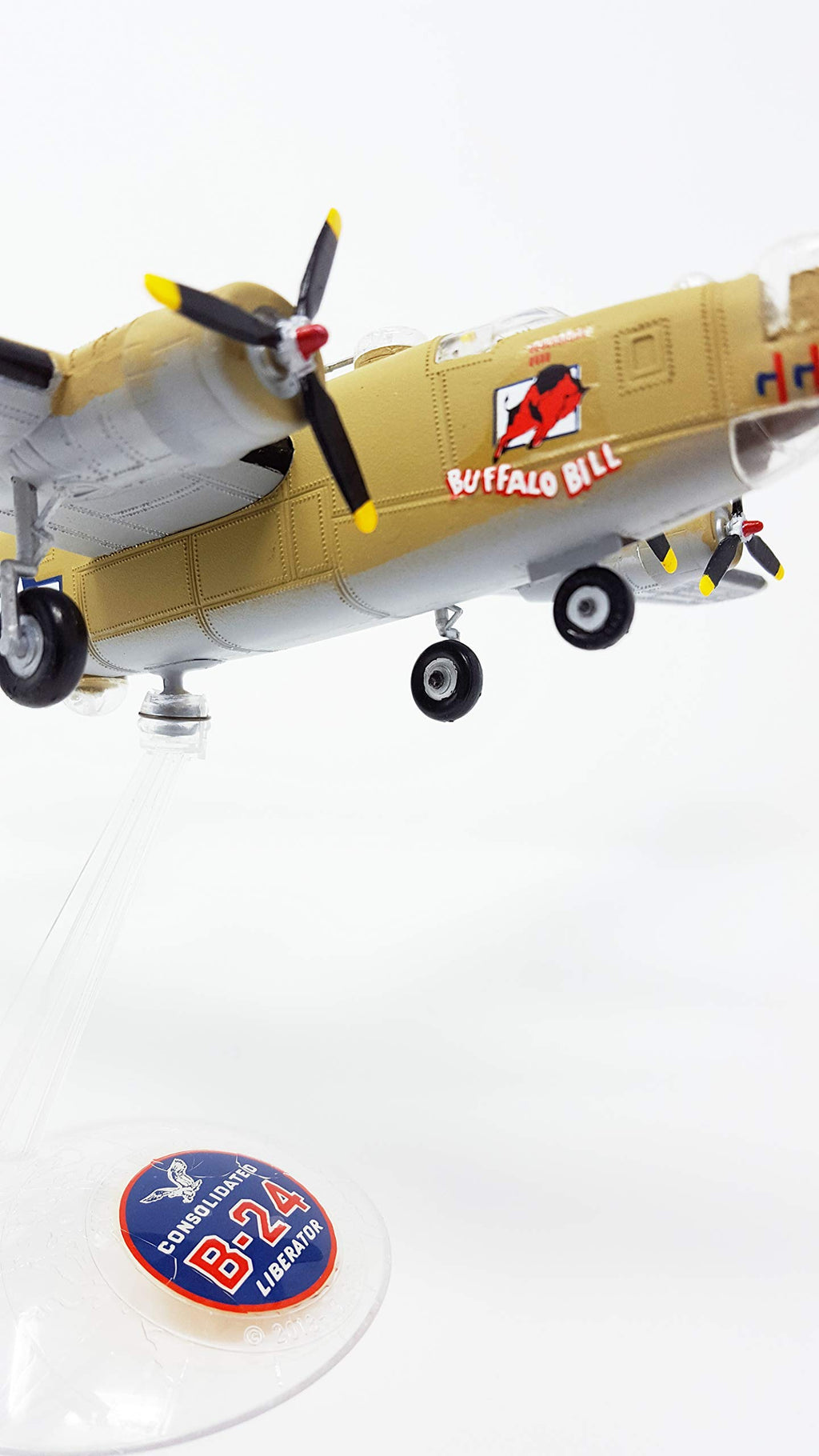 Atlantis H218 B-24J Liberator Bomber Buffalo Bill Model Kit 1/92