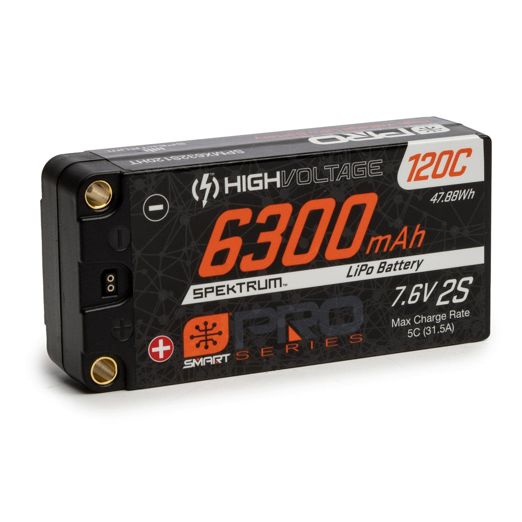 Spektrum SPMX632S120HT 6300mAh 2S 7.6V Smart Pro Race