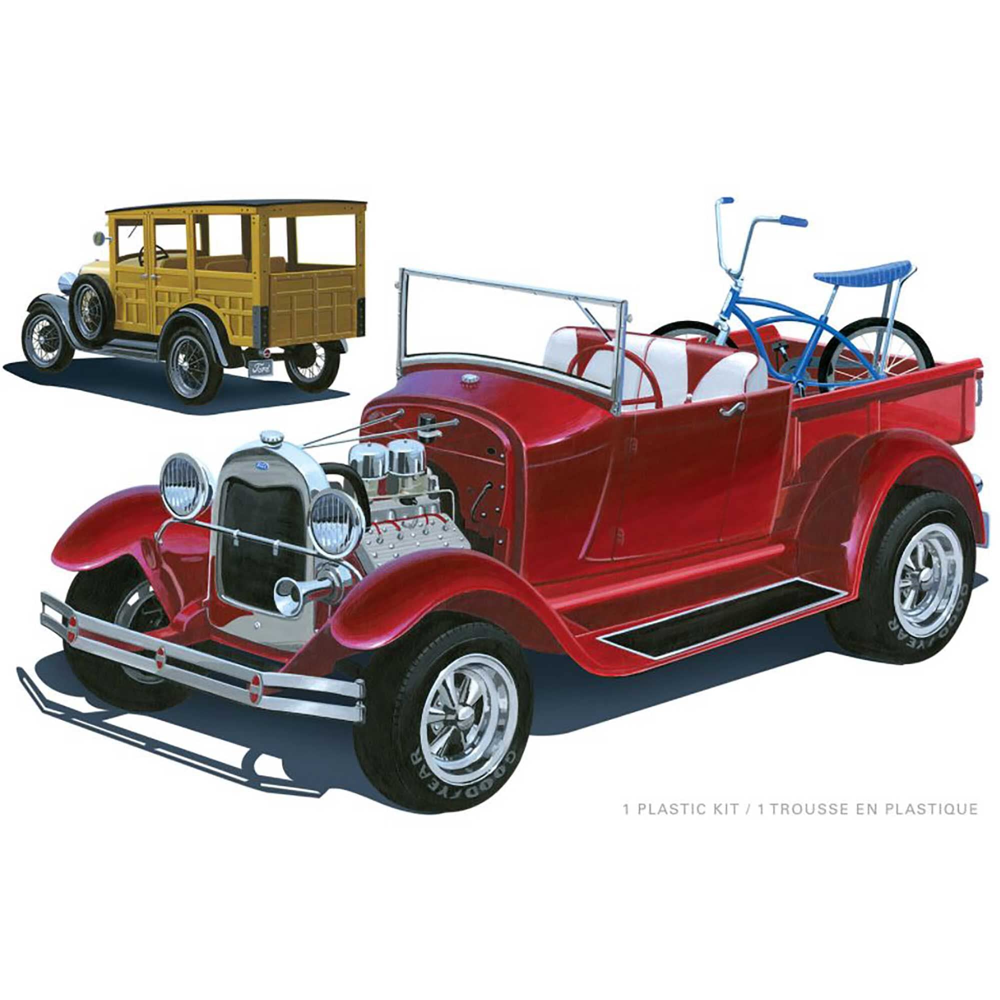 AMT 1269M 1929 Ford Woody Pickup Model Kit