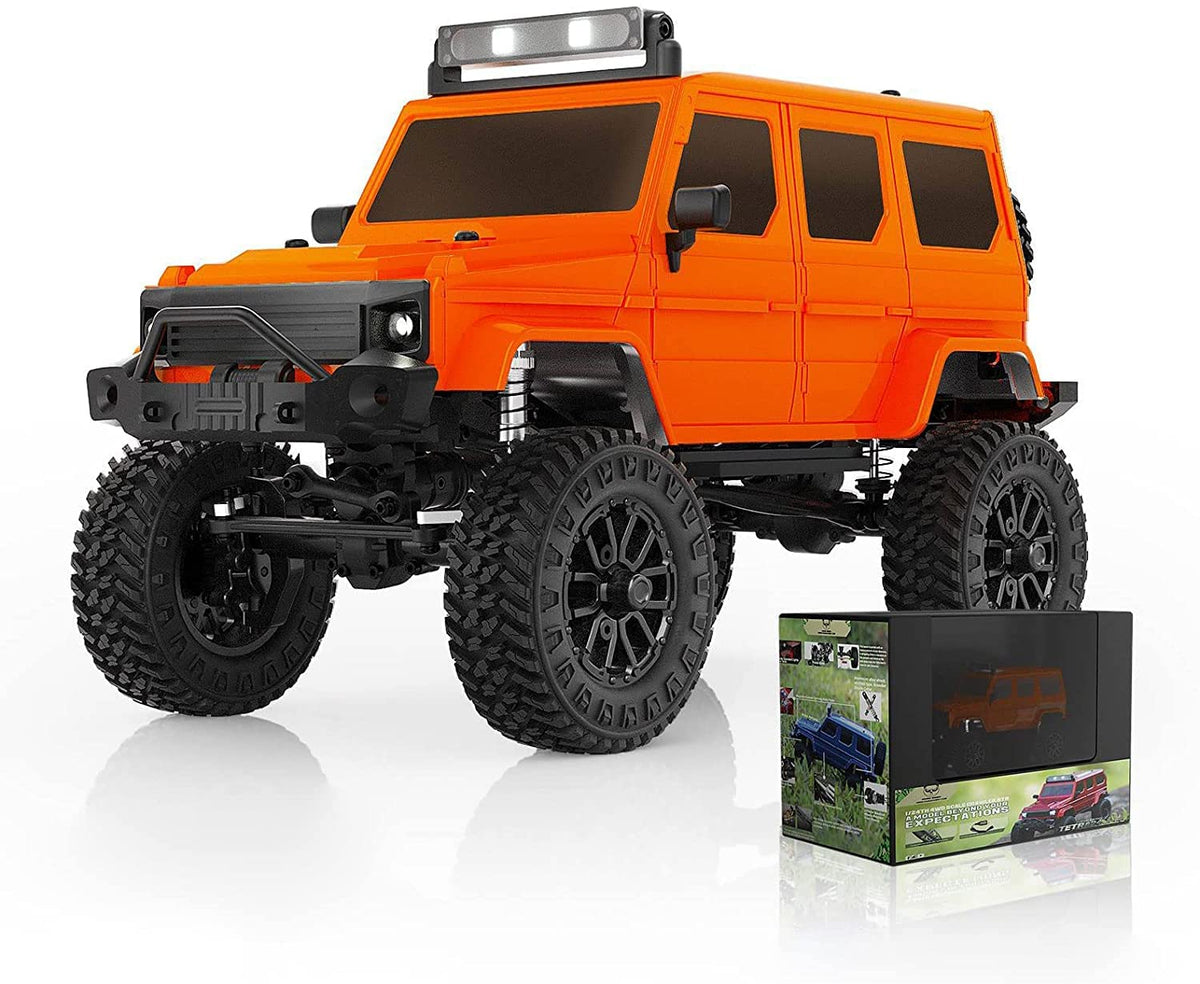 Panda Hobby 2402OR 1/24 Tetra24 X3 Portal Edition RTR Scale Mini Crawler, Orange