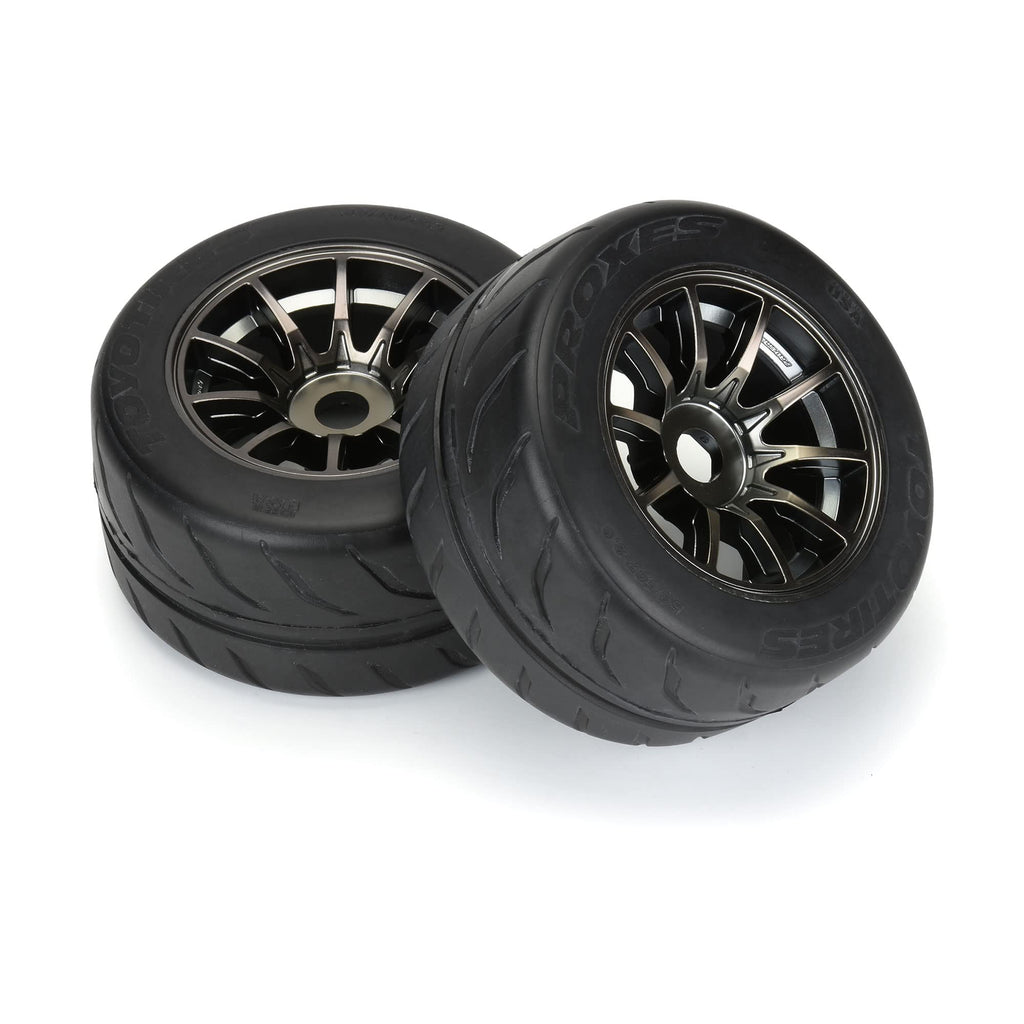 Pro-Line 1020011 1/7 Toyo Proxes R888R S3 Rear 53/107 2.9" BELTED MTD Tires 17mm Spectre (2)