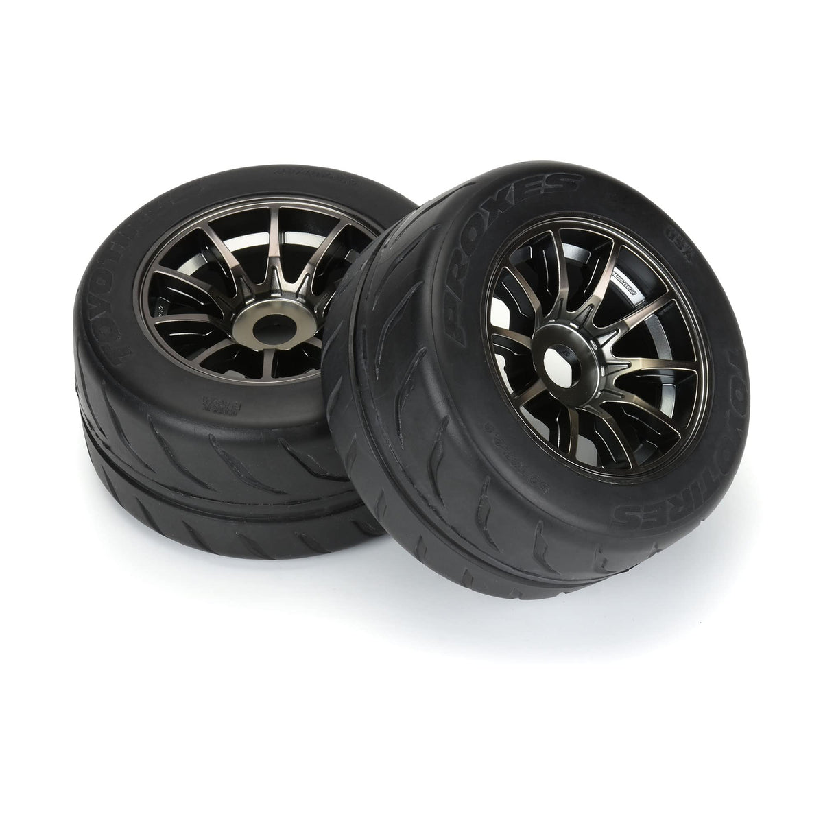 Pro-Line 1020011 1/7 Toyo Proxes R888R S3 Rear 53/107 2.9" BELTED MTD Tires 17mm Spectre (2)
