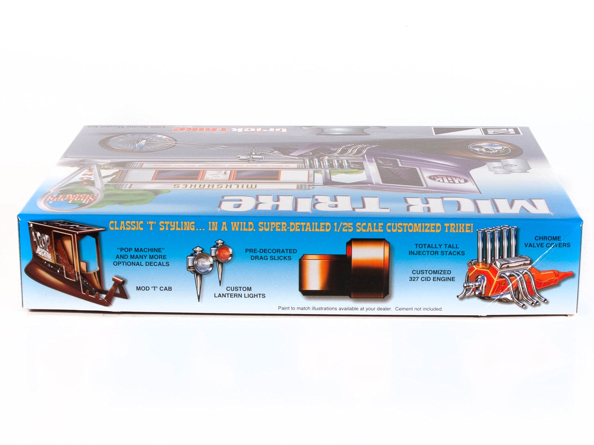 MPC 895 Milk Trike Trick Trikes Series V8 Chopper 1/25 Car Model Kit MPC895