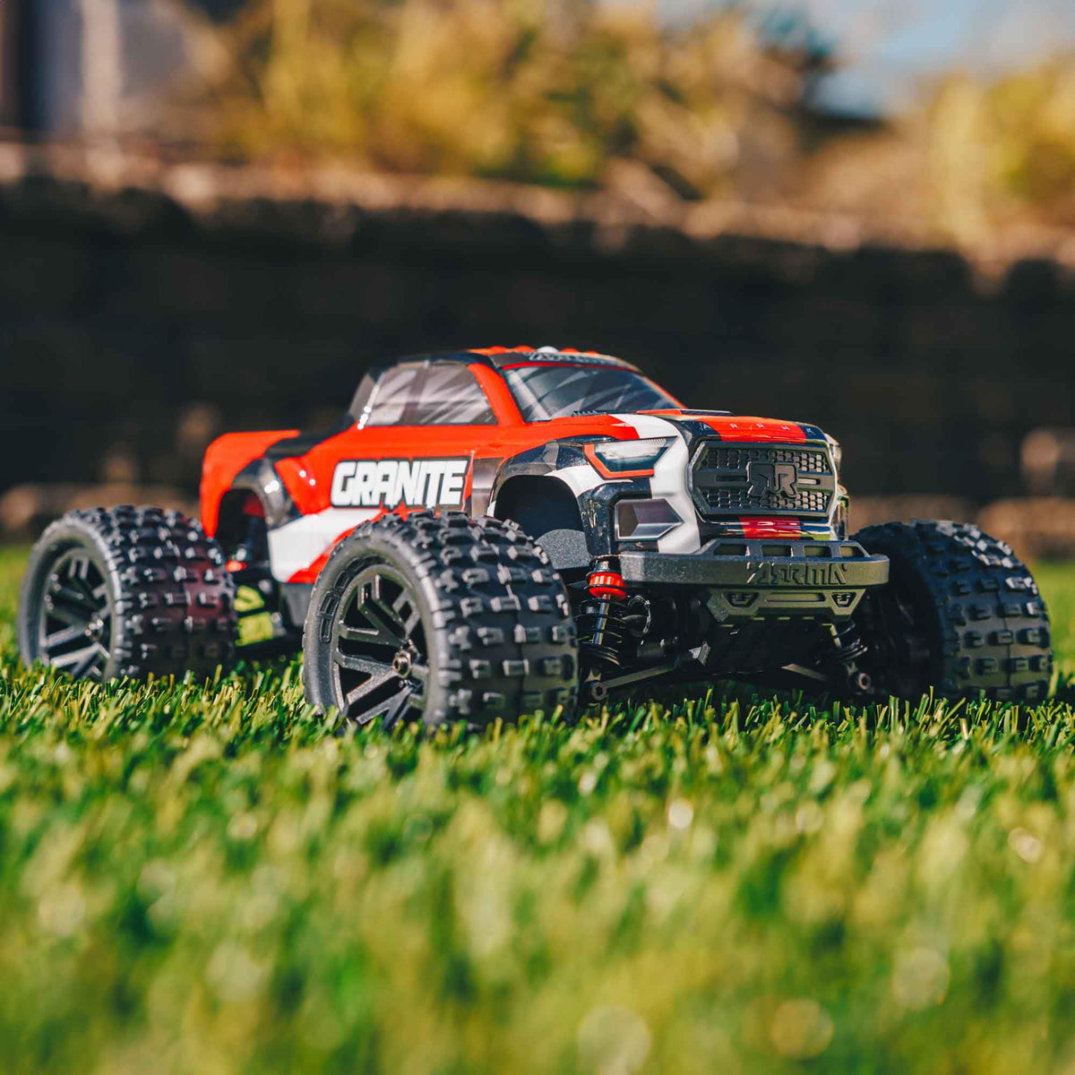 ARRMA ARA2102T2 Granite GROM 4X4 RTR 1/18 Monster Truck Red LiPo New