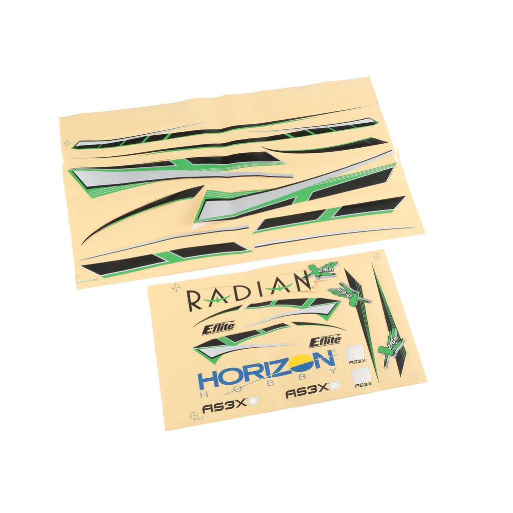 E-Flite EFL5512 Decals: Radian XL 2.6m