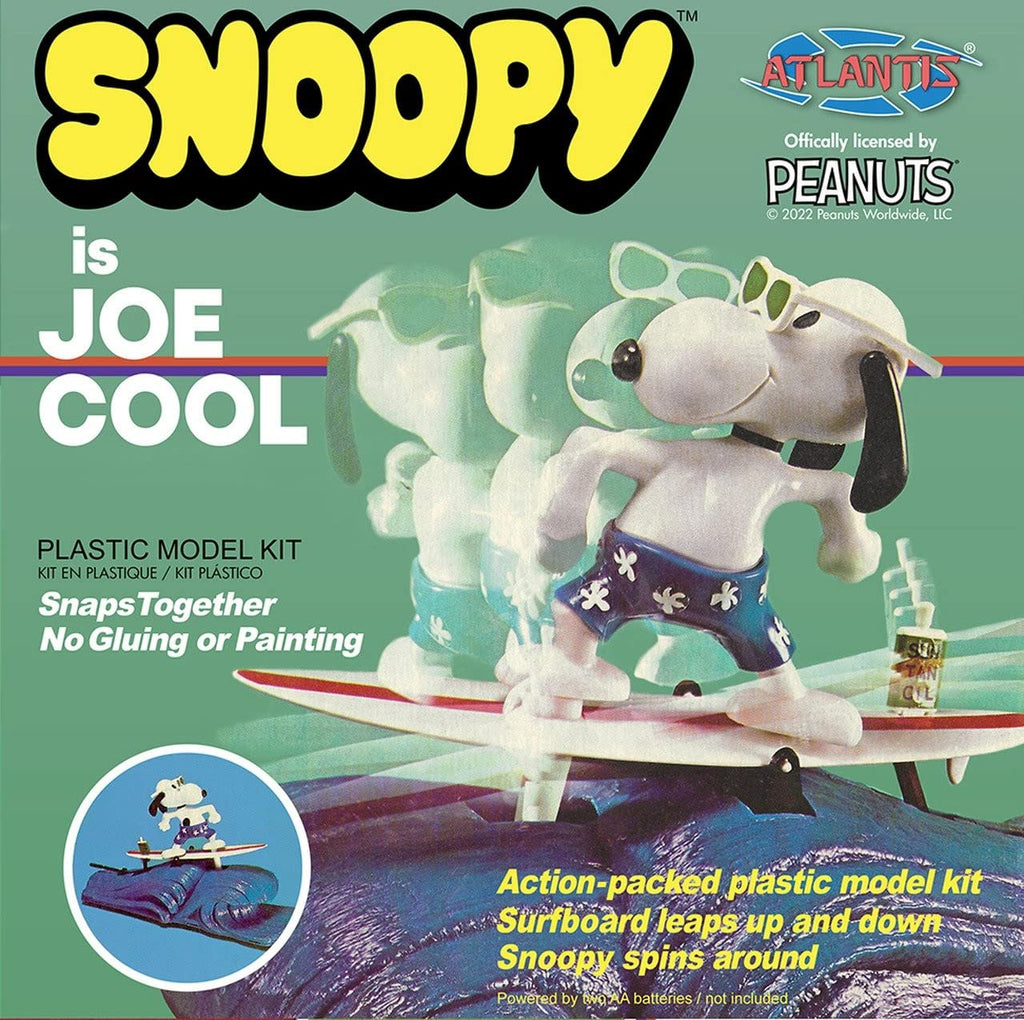 Atlantis M7502 Snoopy Joe Cool Surfing Model Kit