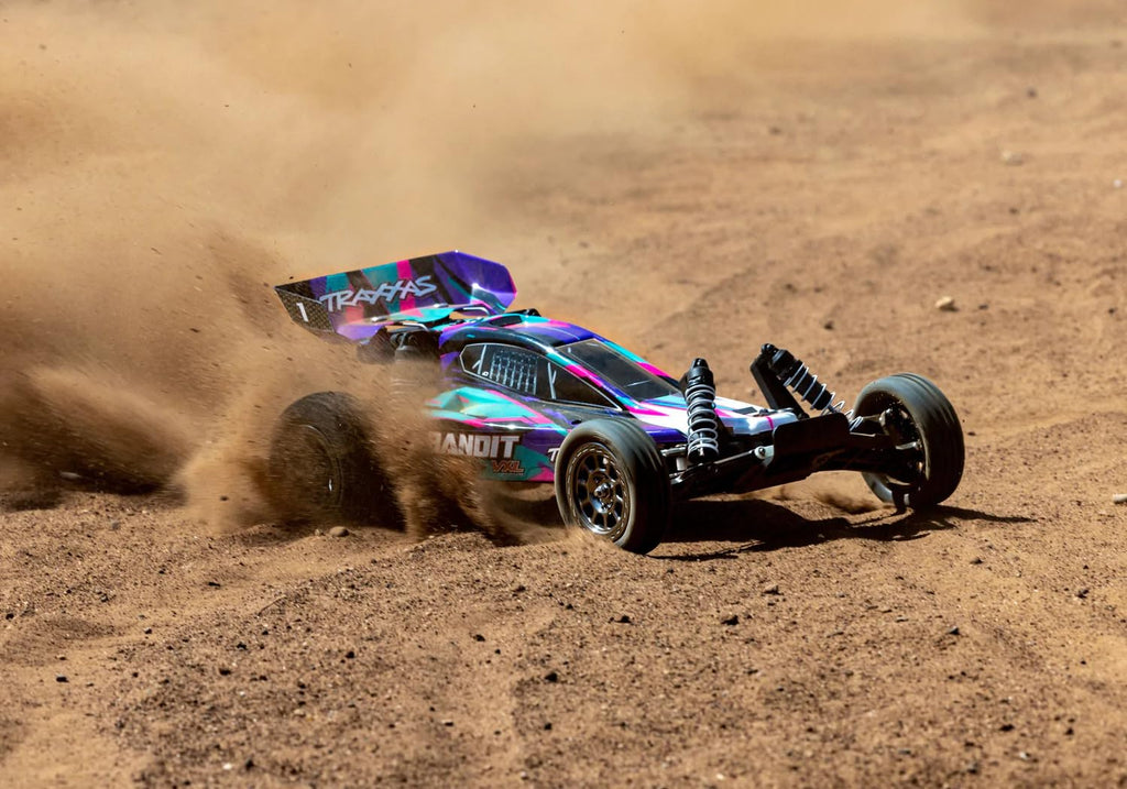 Traxxas 24076-4-PRPL Bandit VXL: 1/10 Scale Off-Road Buggy, VXL-3S Brushless