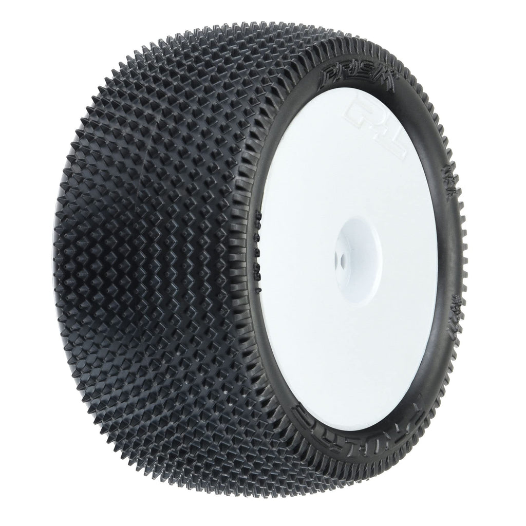 Pro-Line 827713 Prism 2.0 2.2" Z3 Mounted White Wheels 1:10 Buggy Rear