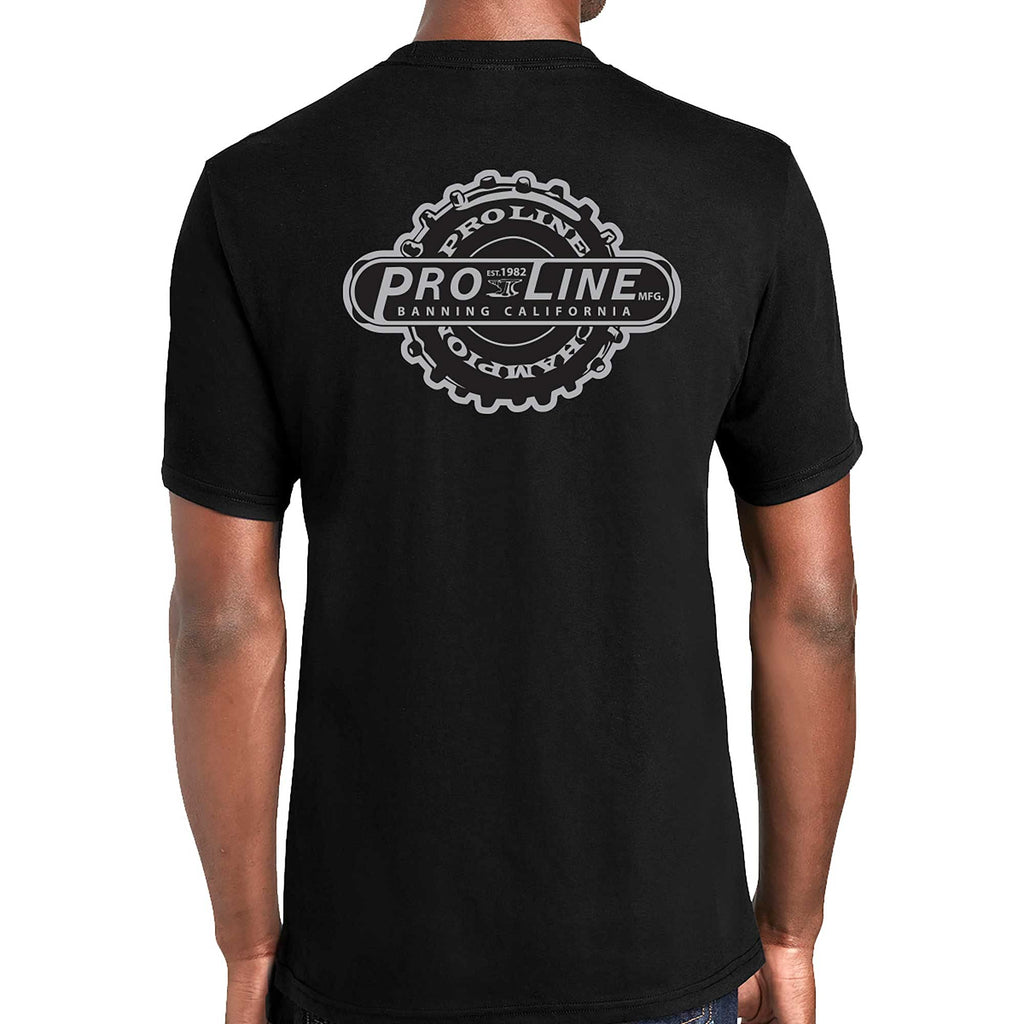 Pro-Line 9855-05 Pro-Line Manufactured Black T-Shirt - XX-Large