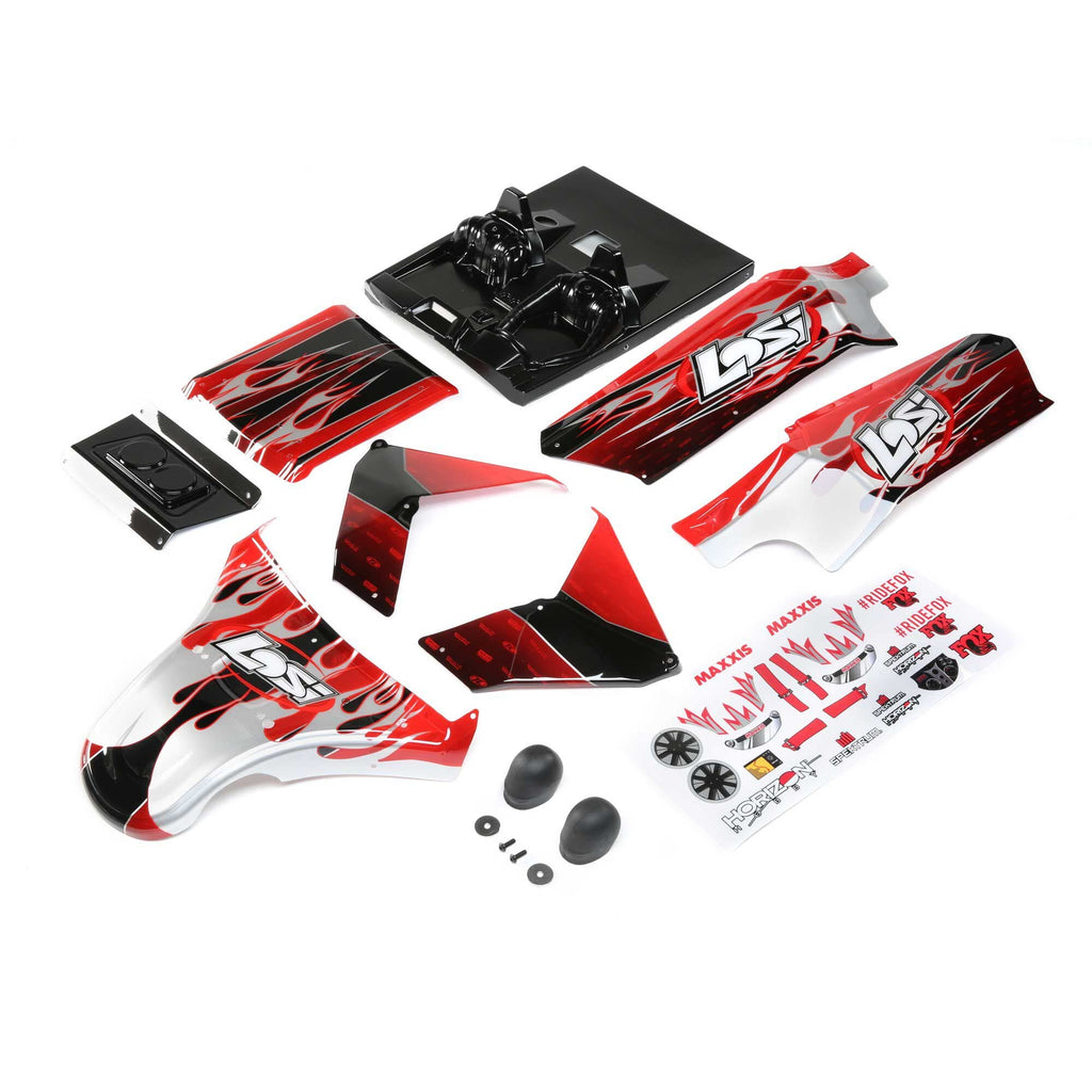 Losi LOS250044 Body Set, Screened, LOSI: DBXL-E 2.0