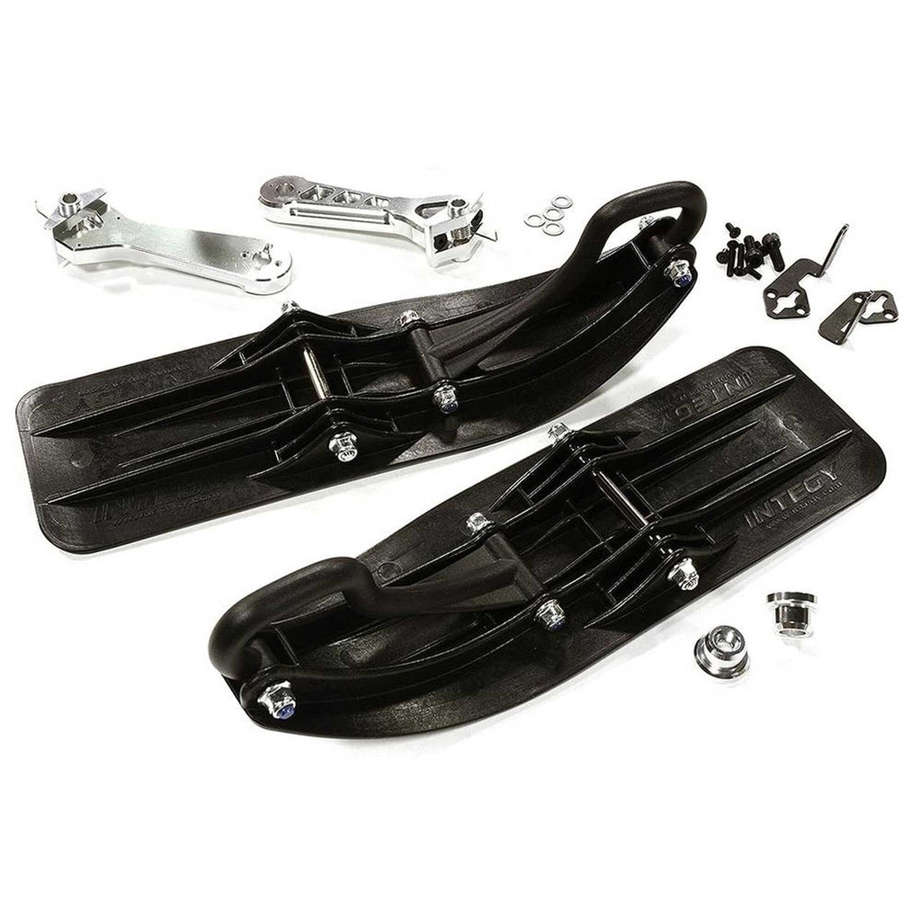 Integy C28552SILVER Front Sled Attachment Set - AXI 1/8 Yeti XL