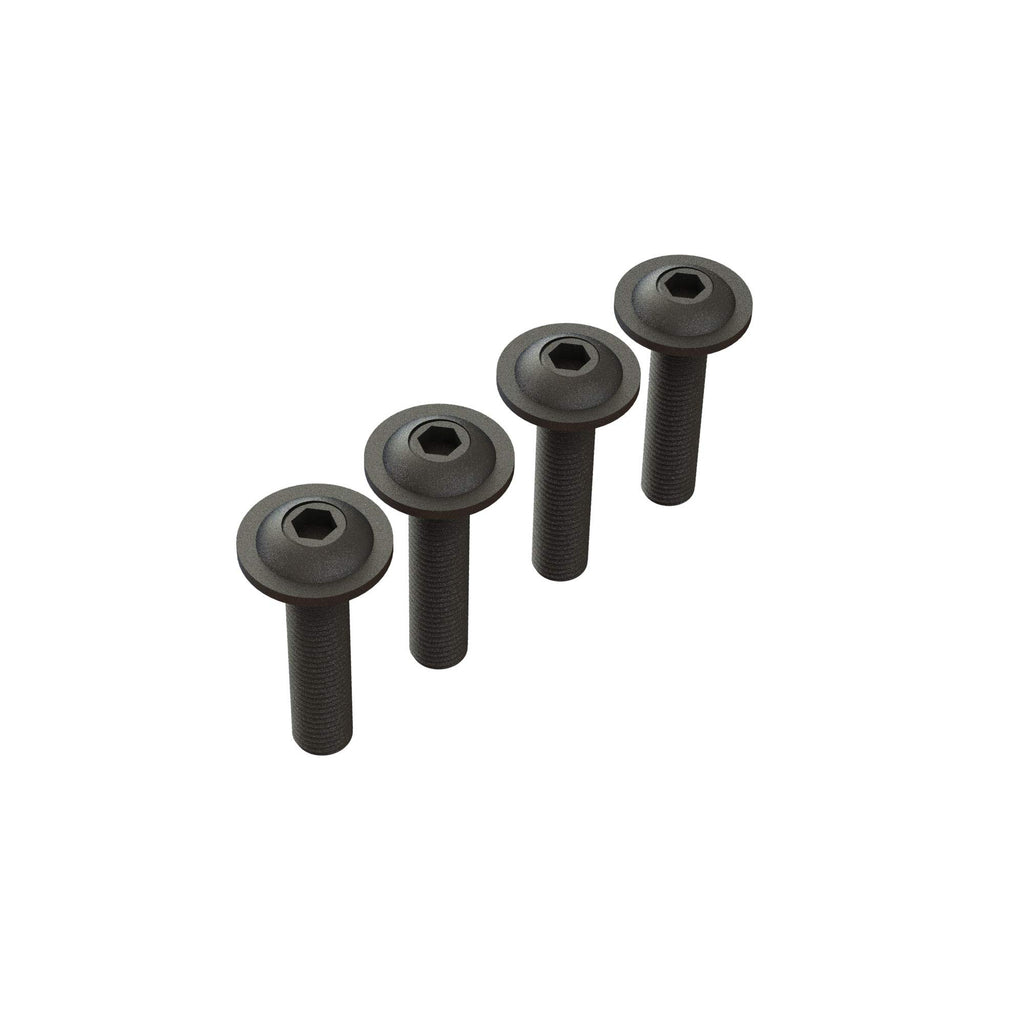 Arrma 727412 Button Head Screw Flanged M4x14mm (4)