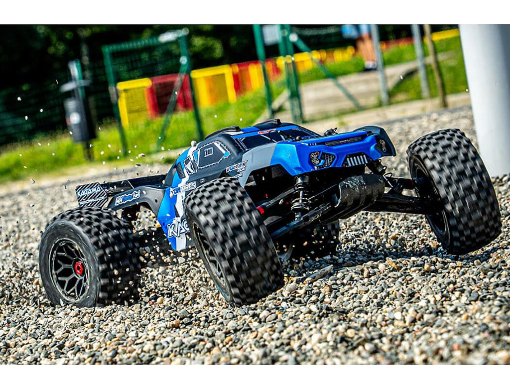 Corally 00474-B Kagama XP 6S Monster Truck, Roller Chassis Version, Blue