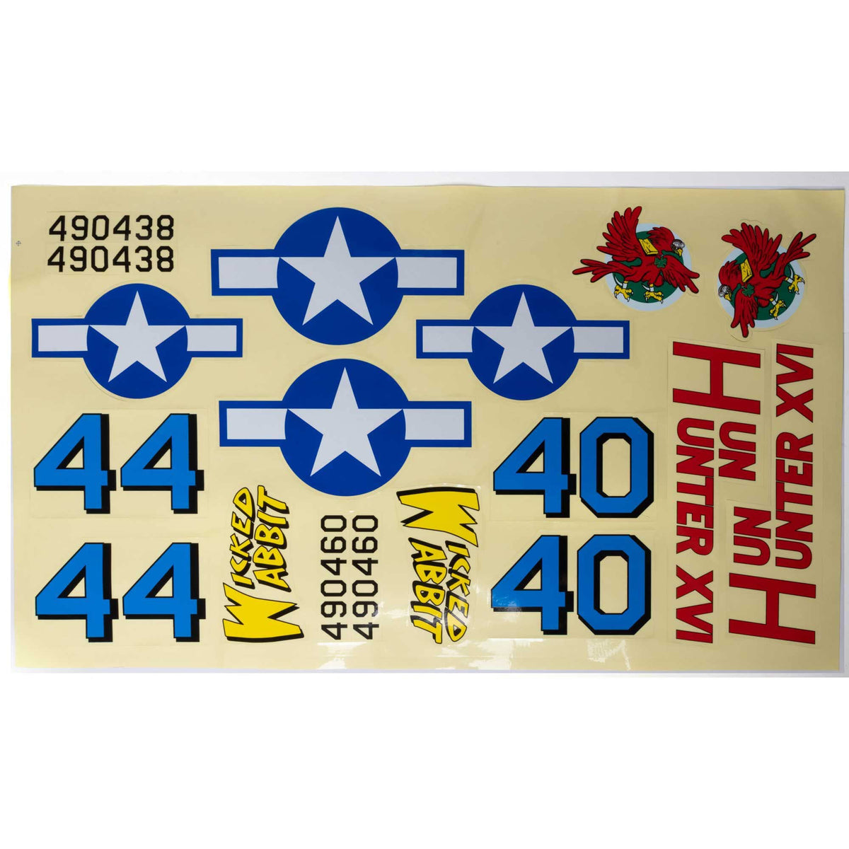 Hangar 9 338022 Decal Set: Fun Scale P-47 Thunderbolt PNP