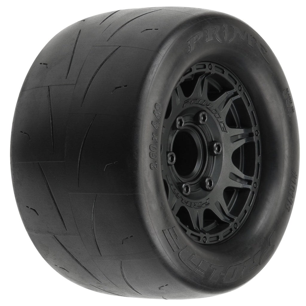 Pro-Line 1011610 Prime 2.8 MTD Raid Black 6x30 F/R