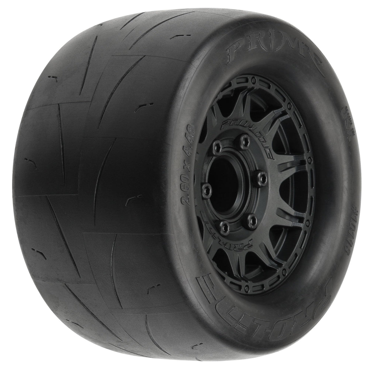 Pro-Line 1011610 Prime 2.8 MTD Raid Black 6x30 F/R