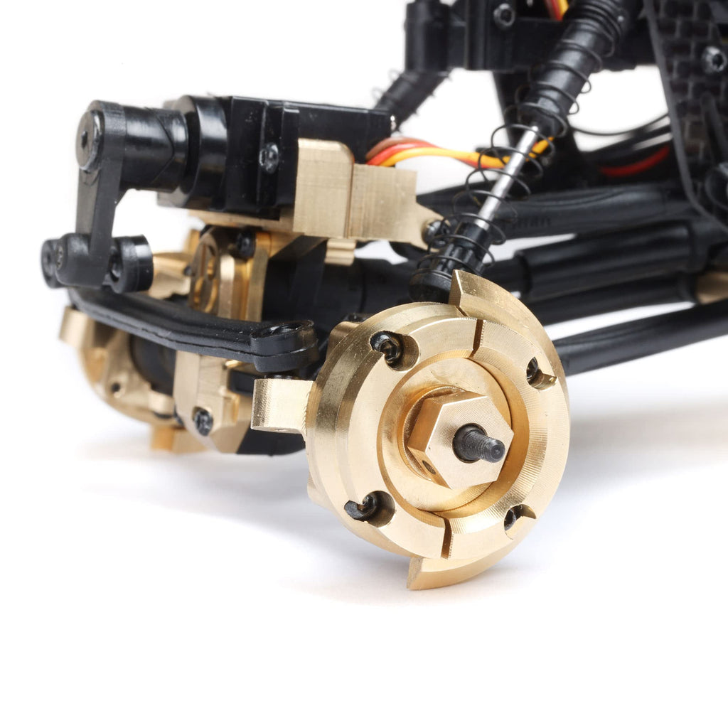 Axial AXI302002 Hex Hub, Brass 1.0g (2): SCX24, AX24