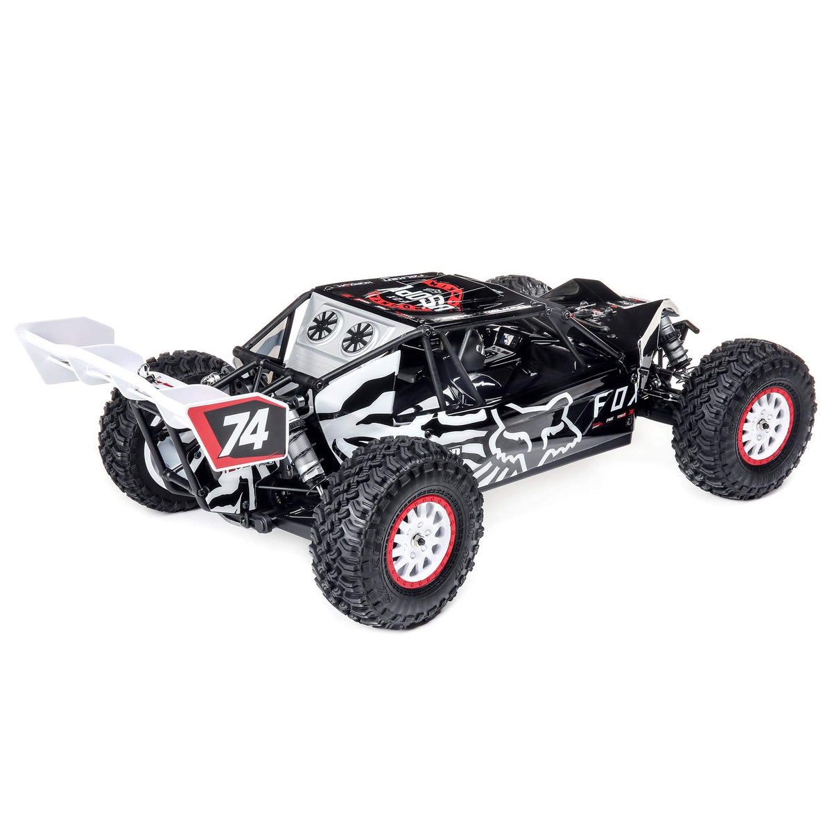 Losi LOS03027T2 Tenacity DB Pro, Fox Racing Smart: 1/10 4WD RTR