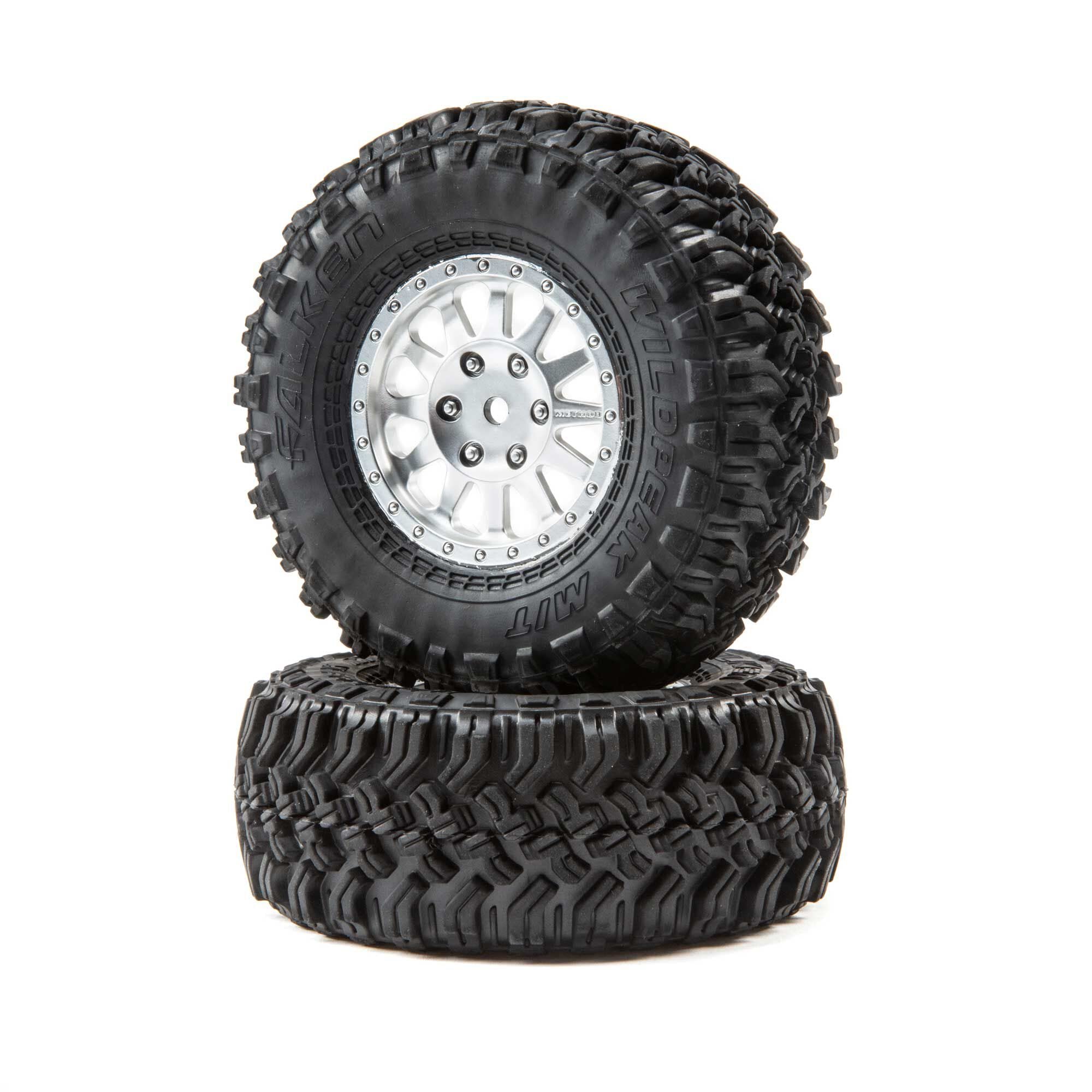 Losi LOS43027 Method Wheel w/Falken Tire, Satin: Tenacity Pro