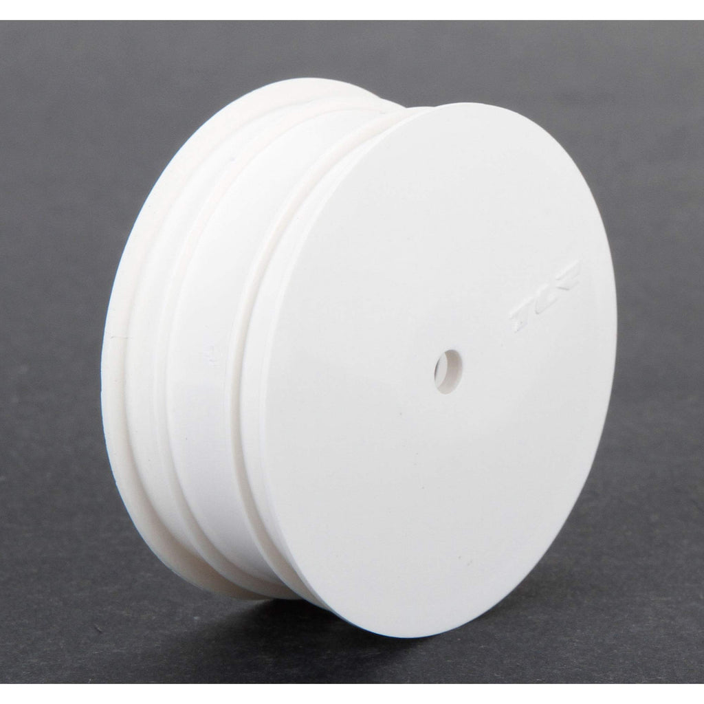 Team Losi Racing TLR43009 Front Wheel, 12mm Hex, White (2): 22 3.0